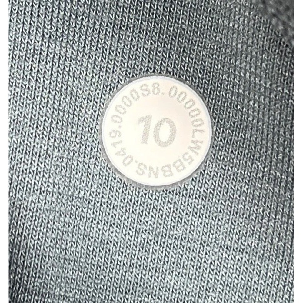 Lululemon Zoned In Tight 27" Womens Size 10 Slate Grey SenseKnit Leggings W5BBNS - Picture 6 of 9